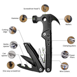 Portable Folding Multi-Function Emergency Hammer | Car Escape Tool 4