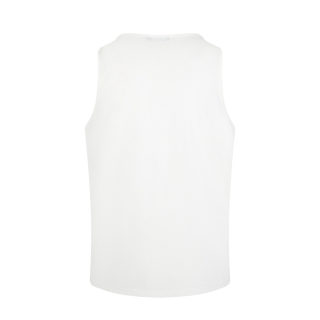 Letter Print Round Neck Men's Vest | Sleeveless Top 2
