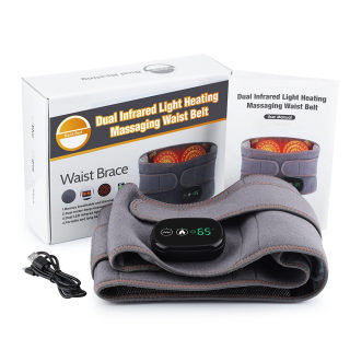 Adjustable Far-Infrared Heated Lower Back Support Belt 4