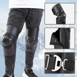Motorcycle Riding Knee & Elbow Protectors | Warm Protective Combo Gear