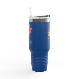 Super Mom comic burst insulated travel mug 7