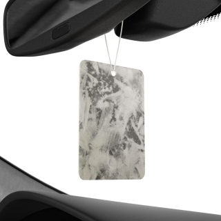 Frost Texture Car Air Freshener | Gray Ice Crystal Scented Ornament 4
