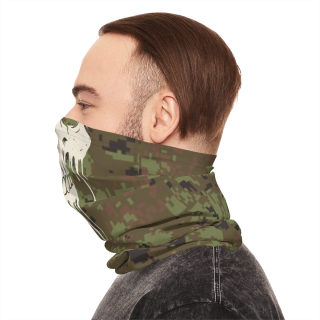 Dripping Skull Camo Neck Gaiter 11