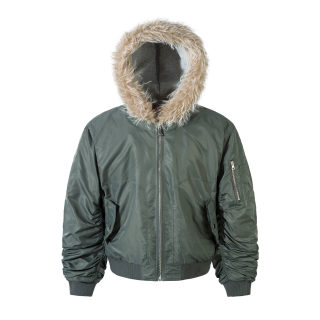 Warm Padded Pilot-Style Jacket 4