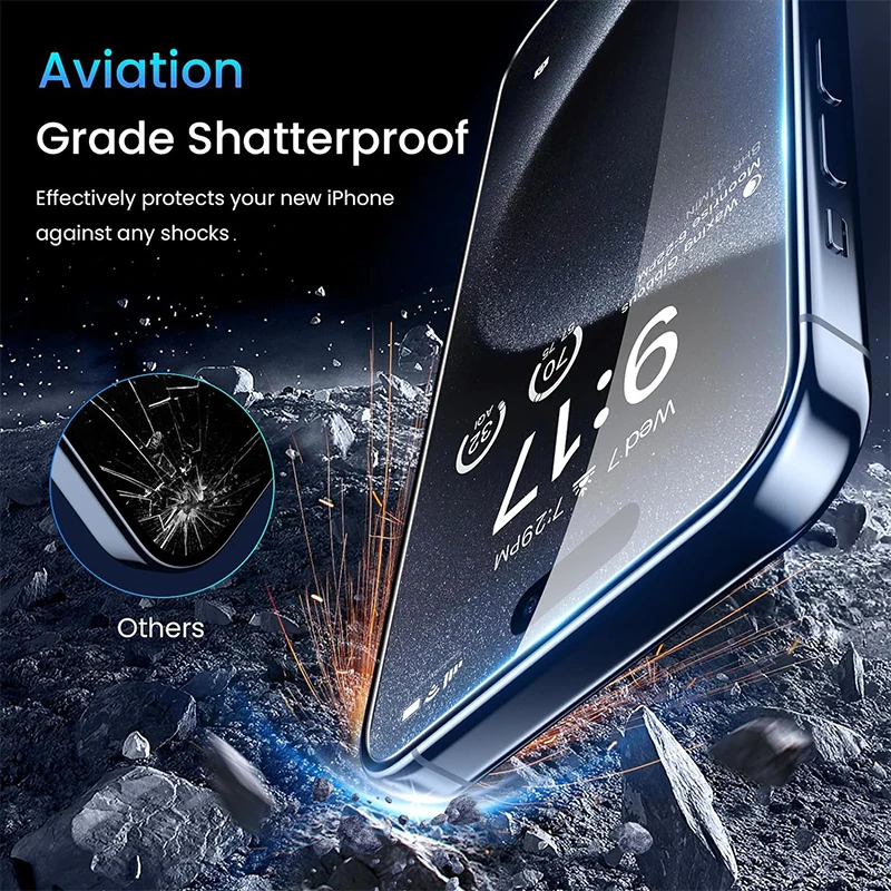 Anti-Spy Tempered Glass Screen Protector | Privacy Film for iPhone
