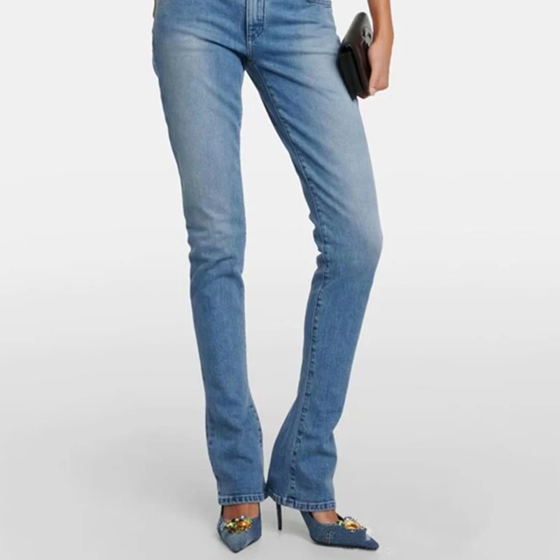Women's Denim Heeled Party Shoes 3