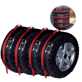 Waterproof Oxford Fabric Spare Tire Cover, Set of 4 4