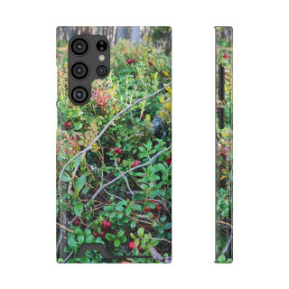 Wild berry bush phone case 7