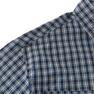 Loose Short Sleeve Checkered Shirt 4