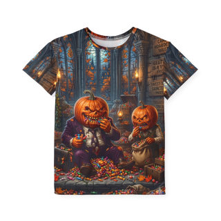 Jack-O'-Lantern Trick-or-Treaters Kids Jersey