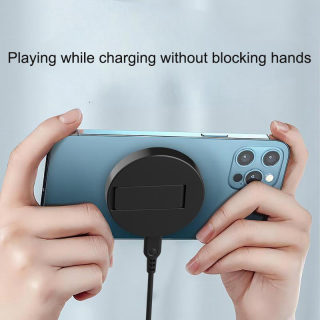 Phone holder — magnetic wireless fast charger for Apple 15 4
