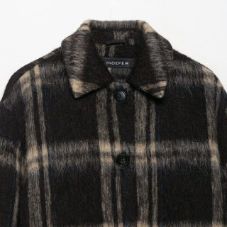 Wool Plaid Jacket | Women's Coat 2
