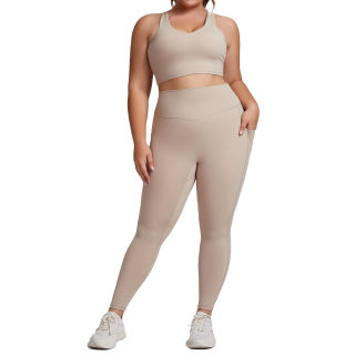 Women's High-End Fitted Two-Piece Yoga Set 4
