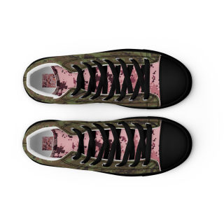 Women's high-top canvas shoes 8