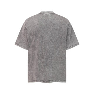 Vintage Distressed Splicing Workwear T-Shirt 4