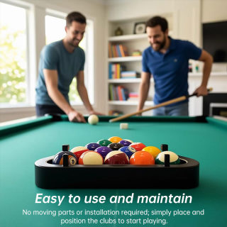 Precision Professional Billiard Ball Rack, Solid Wood 3