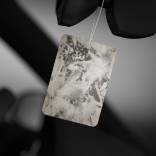 Frost Texture Car Air Freshener | Gray Ice Crystal Scented Ornament 6