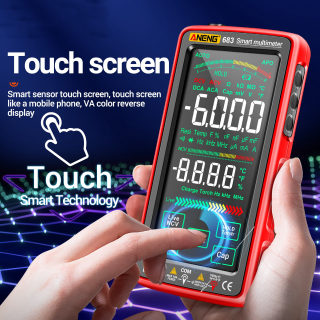 ANENG 683 Touchscreen Digital Multimeter, Rechargeable 3
