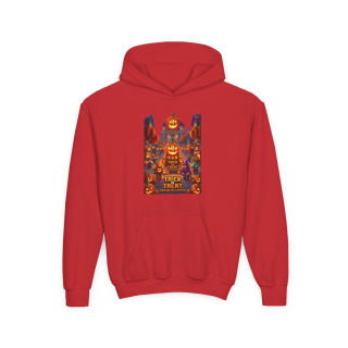 Spooky Pumpkin Patch Trick or Treat Kids Hoodie 16