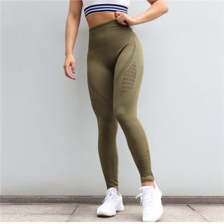 Diqian Super-Stretchy Tummy-Control Yoga Pants, Purple 4
