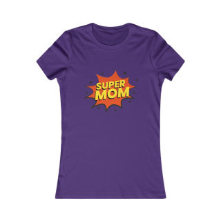 Super Mom Comic Burst T-Shirt | 80s Retro Graphic Tee 18