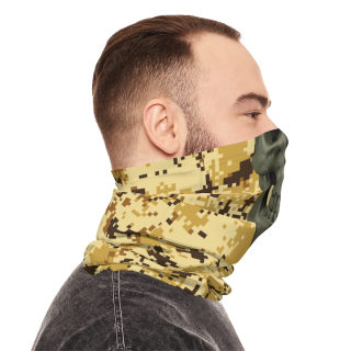 Desert Digital Camouflage Skull Neck Gaiter 10