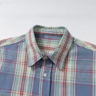 Embroidered Plaid Shirt | American Vintage 3