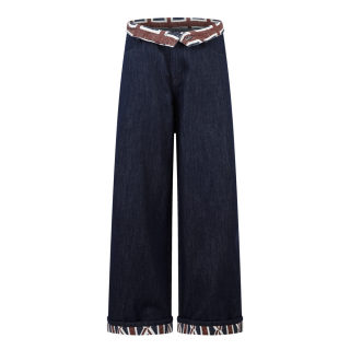 Loose Wide Leg Straight Casual Pants | Street Fashion Denim 3