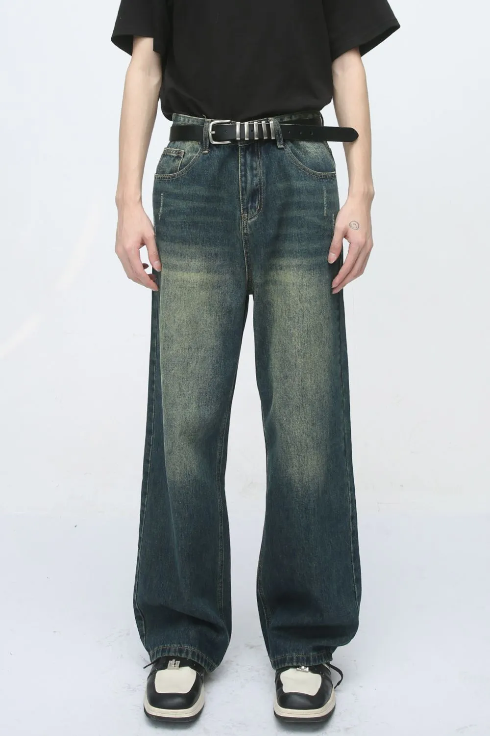 Baggy Jeans with Pockets | Basic Style