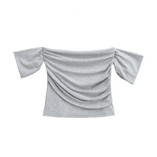 Sexy Off-Shoulder Backless Crop Top 4