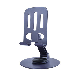 Phone holder — alloy 360-degree rotating desktop stand for livestreaming 4