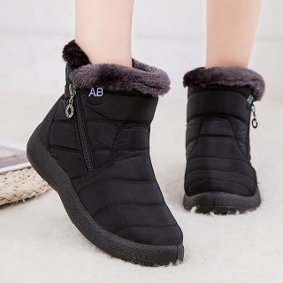 Women's Waterproof Snow Boots | Casual Lightweight Warm Winter Ankle Boots 2