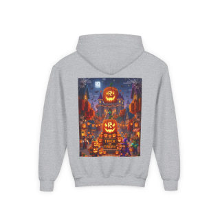 Spooky Pumpkin Patch Trick or Treat Kids Hoodie 52