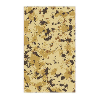 Desert Digital Camo Tea Towel | Tan & Brown Pixel Camouflage 2