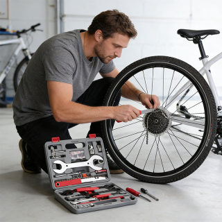 Complete 44-Piece Bicycle Repair Kit 6