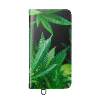 Marijuana leaf flip case 160
