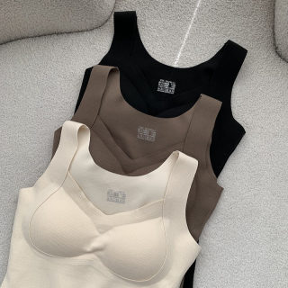 Heated Seamless Backless Bra | Padded Push-Up Winter Vest 4