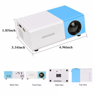 Portable Mini Movie Projector | WiFi, HDMI, USB, iOS/Android 3