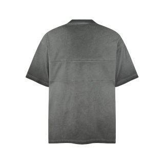 Washed Distressed Gradient Short Sleeve T-Shirt 2