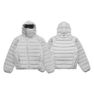 Unisex Vintage Snowproof Windproof Down Jacket | Deconstructed Design 3