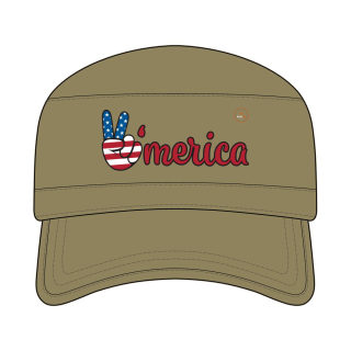 'Merica Peace Sign Corps cap 3