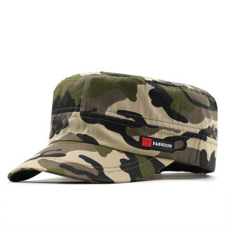 Military Style Flat Cap | Camouflage Travel & Outdoor Sun Hat 3