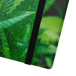 Marijuana leaf flip case 201