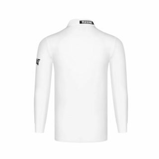 Men's Long Sleeve Golf Sports Pullover | Lapel Sweater Shirt 2