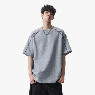 Men's Street Style Loose Casual Half-Sleeve T-Shirt