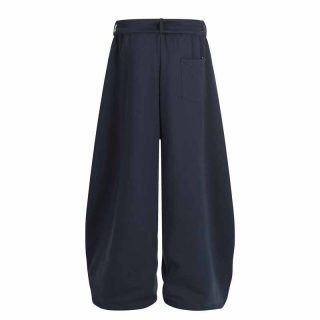 Retro Flame Print Wide Leg Sweatpants | Street Style 3