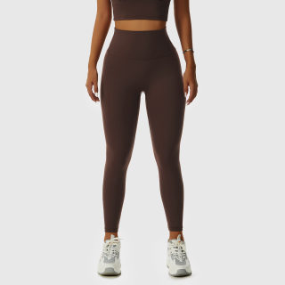 Women's High-Waist Butt-Lift Yoga Pants, Nude Tone