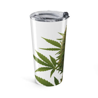 Cannabis Bud Illustration Tumbler, 20oz 4