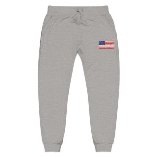 American flag embroidered sweatpants 4