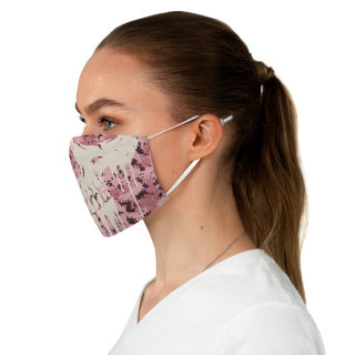 Dripping Skull Mask — Pink Grunge 3